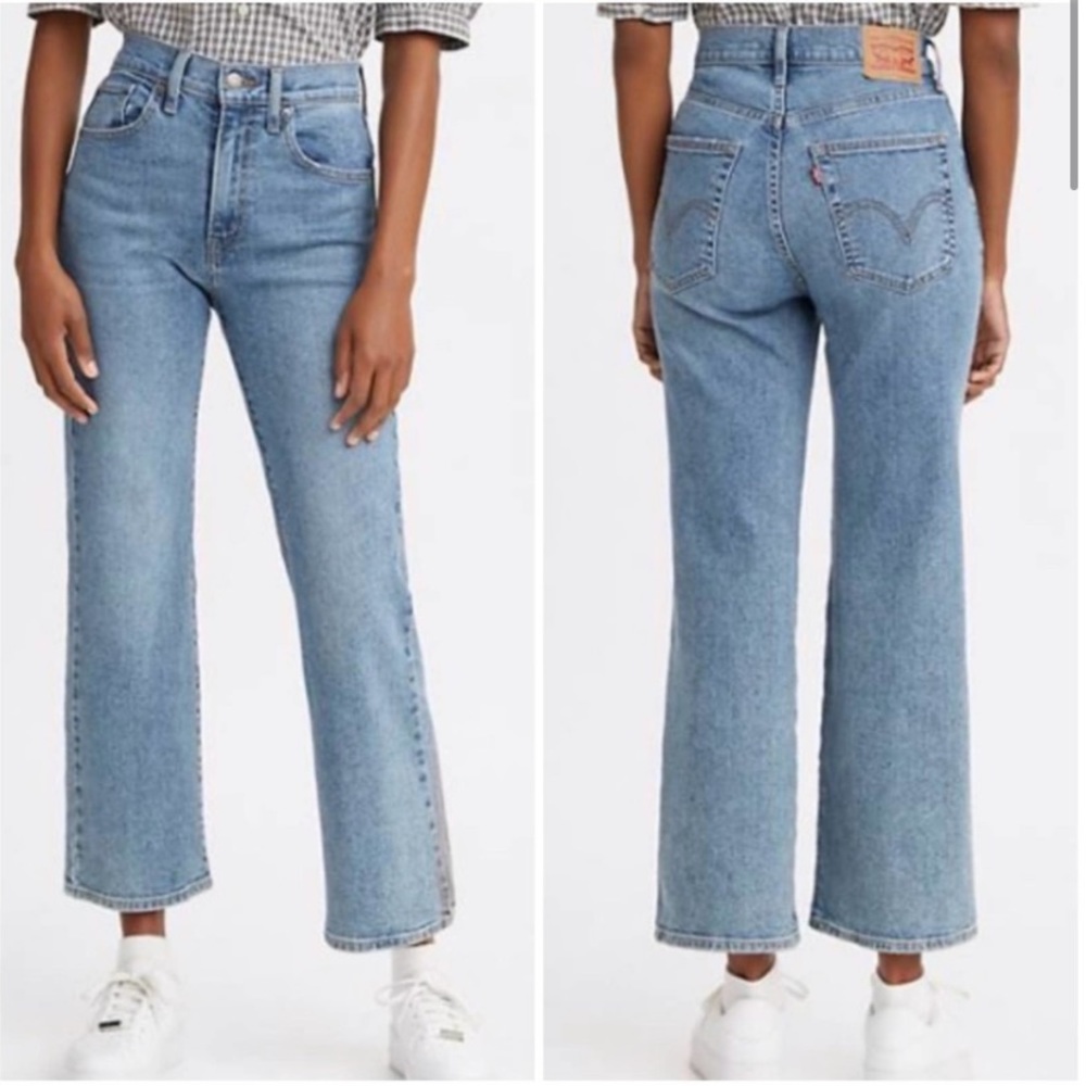 Levi’s High Waisted Crop Flare Jean
